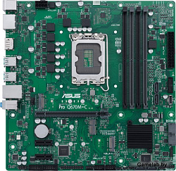 ASUS PRO Q670M-C-CSM, LGA1700, Q670, 4*DDR5, 2*DP+HDMI, SATA 6.0, M.2, RAID, USB 3.2*4, USB 2.0*2,  