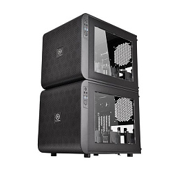 Корпус Thermaltake Core V21 черный без БП mATX 11x120mm 7x140mm 1x200mm 2xUSB3.0 audio bott PSU