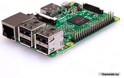 Одноплатный компьютер Raspberry Pi 3 Model B (RA432, E14 version) Retail, 1GB RAM, Quad Core 1.2GHz 