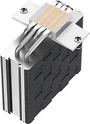 Устройство охлаждения(кулер) Deepcool AG400 LED Soc-AM5/AM4/1151/1200/1700 4-pin 18-32dB Al+Cu 130W 
