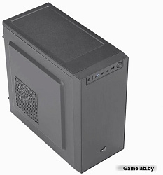 Aerocool Cs-108-S-BK-v1 (mATX, без БП, USB3.0 x1, USB2.0 x1, 8cm black fan x1)