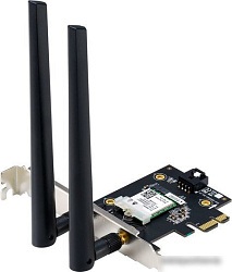 ASUS Адаптер беспроводной связи (Wi-Fi) ASUS PCE-AX1800 / EU (90IG07A0-MO0B00) (463849) >PCIe x1 WiF