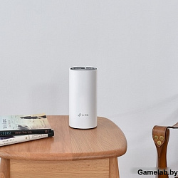 Бесшовный Mesh роутер TP-Link Deco E4 (DECO E4(2-PACK)) AC1200 10/100BASE-TX белый (упак.:2шт)