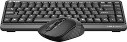 Клавиатура + мышь A4Tech Fstyler FGS1110Q клав:черный/серый мышь:черный/серый USB беспроводная Multi
