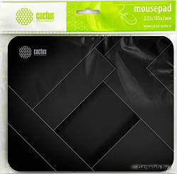 Коврик для мыши Cactus CS-MP-P02XS Микро черный 220x180x2мм