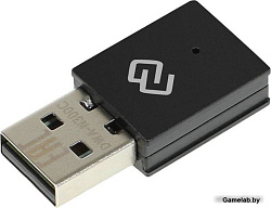 Сетевой адаптер WiFi Digma DWA-N300C N300 USB 2.0 (ант.внутр.) 1ант. (упак.:1шт)