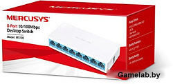 Коммутатор Mercusys MS108 неуправляемый настольный 8x10/100BASE-TX