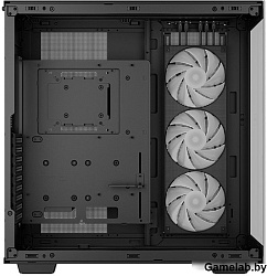 Корпус MidiTower Deepcool CH780 black (ATX, без БП, ARGB, 4xUSB3.2 Type-A + USB3.2 Type-C) (R-CH780-