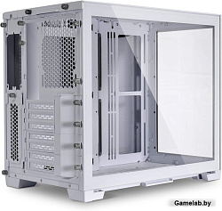 LIAN LI PC-O11 Dynamic Mini Snow White, Small Case: ATX, Micro-ATX, Mini-ITX, 2xUSB 3.2, 1xUSB 3.2 T