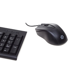 Клавиатуры* Клавиатура + мышь Oklick 620M клав:черный мышь:черный USB