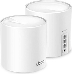 Бесшовный Mesh роутер TP-Link Deco X50(2-Pack) AX3000 10/100/1000BASE-TX