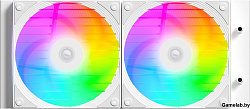 Комплект водяного охлаждения ID-COOLING FX240 INF WHITE LGA1700/1200/115X/AM4/AM5 (4шт/кор,TDP 300W,