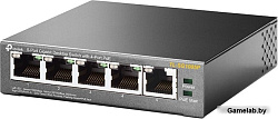 Коммутатор TP-LINK  TL-SG1005P 5-портовый гигабитный настольный коммутатор с 4 портами PoETL-SG1005P