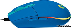 Мышка USB OPTICAL G102 LIGHTSY BLUE 910-005810 LOGITECH