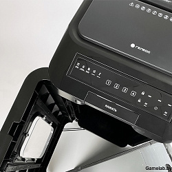 Уничтожитель документов ГЕЛЕОС АП55-4, DIN P-4 (4 ур-нь секр.), фрагмент 3,9х12мм, АВТОПОДАЧА 220 ли