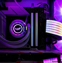 Система водяного охлаждения Valkyrie Jarn 240 ARGB White / 2x120mm ARGB fans, 250W TDP, 34dBA / HW C