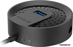 Разветвитель USB 3.0 A4Tech HUB-30C 4порт. черный