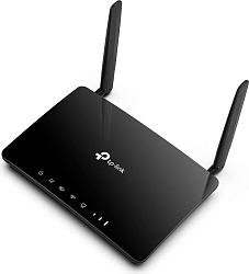 Роутер беспроводной TP-Link Archer MR550 AC1200 10/100/1000BASE-TX/4G cat.6 черный