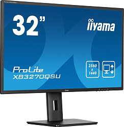 Монитор Iiyama 31.5" ProLite XB3270QSU-B1 черный IPS 16:9 HDMI M/M матовая HAS Piv 250cd 178гр/178гр