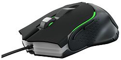 Мышь Оклик 703GM черный оптическая (3600dpi) USB для ноутбука (6but)