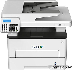 МФУ Sindoh M500 Ч/Б принтер/копир/сканер/факс. 34 стр/мин, 2400x600 dpi, Сканер цвет А4 до 23 стр/ми