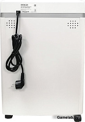 Шредер Office Kit S200TSCD 0,8x1 белый (секр.P-7) фрагменты 6лист. 25лтр. скобы пл.карты CD