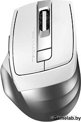 Мышь A4Tech Fstyler FB35S белый/серый оптическая (2000dpi) беспроводная BT/Radio USB для ноутбука (5