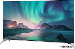 Телевизор QLED Hyundai 65" H-LED65QBU7500 Android TV Frameless черный 4K Ultra HD 60Hz DVB-T DVB-T2 