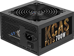 Блоки питания* Блок питания Aerocool ATX 700W KCAS-700W PLUS 80+ bronze (24+4+4pin) APFC 120mm fan 7