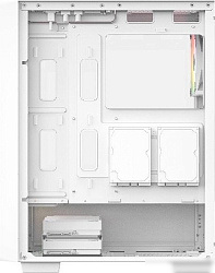 Корпус Powercase Mistral AY4W ARGB, Tempered Glass, 4x 120mm ARGB Fans, белый, ATX  (CMAYW-A4)