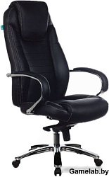 Кресло руководителя Бюрократ T-9923SL черный кожа крестовина металл хром