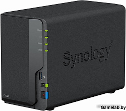 СХД настольное исполнение 2BAY NO HDD DS223 SYNOLOGY