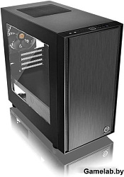 Корпус Thermaltake Versa H17 window черный без БП mATX 2xUSB2.0 1xUSB3.0 audio bott PSU