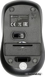 Мышь Oklick 675MW черный оптическая (800dpi) беспроводная USB (2but)