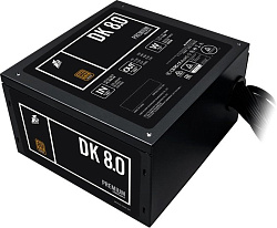 Блок питания 1STPLAYER DK PREMIUM 800W / ATX 2.4, APFC, 80 PLUS BRONZE, 120mm fan / PS-800AX