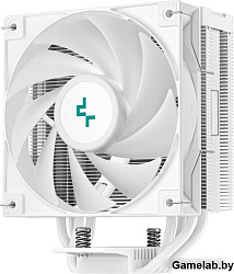 Устройство охлаждения(кулер) Deepcool AG400 Digital WH Soc-AM5/AM4/1151/1200/1700 белый 4-pin 31.6dB