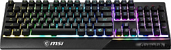 Gaming Keyboard MSI VIGOR GK30, Wired, Mechanical-like plunger switches. 6 zones RGB lighting with s