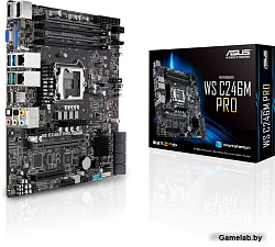 ASUS WS C246M PRO // LGA-1151,MATX,4DIMM,3PCIE ; 90SW00E0-M0EAY0