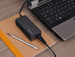 Блок питания для ноутбуков Power/Universal Laptop Adapter/Plastic/EnerG Bar 45W/Black/EU