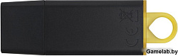 Накопитель флэш KINGSTON 128GB USB3.2 Gen1 DataTraveler Exodia (Black + Yellow)
