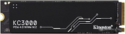 SSD M.2 Kingston 2.0Tb KC3000 Series <SKC3000D/2048G> (PCI-E 4.0 x4, up to 7000/7000Mbs, 1000000 IOP