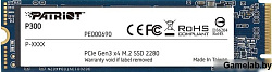 SSD жесткий диск M.2 2280 256GB QLC P300P256GM28 PATRIOT