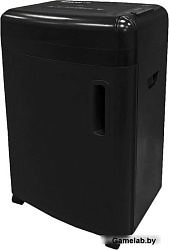 Шредер Office Kit S180 (0,8х1) черный (секр.P-7)/фрагменты/5лист./32лтр./пл.карты/CD