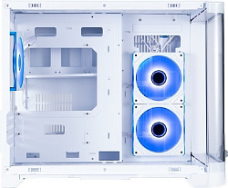 Корпус 1STPLAYER UVIEW UV6 ARGB White / mATX / 3x120mm ARGB fans / UV6-WH-2FC7R-W-1FC7-W