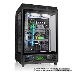 Корпус Thermaltake The Tower 500 черный без БП ATX 1x120mm 3x140mm 4xUSB3.0 2xUSB3.1 audio bott PSU