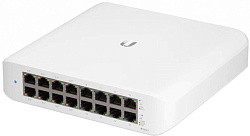 Коммутатор 16POE 1000M POE USW-LITE-16-POE UBIQUITI