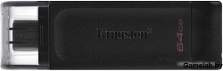 Kingston Флэш накопитель 64Gb Data Traveler 70 Type-C