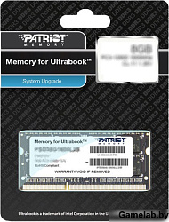 Patriot Memory for Ultrabook 4GB DDR3 SO-DIMM PC3-12800 (PSD34G1600L81S) Patriot Memory for Ultrabook 4GB DDR3 SO-DIMM PC3-12800 (PSD34G1600L81S)