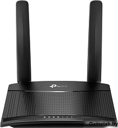 Роутер беспроводной TP-Link TL-MR100 N300 10/100BASE-TX/4G(3G) cat.4 черный