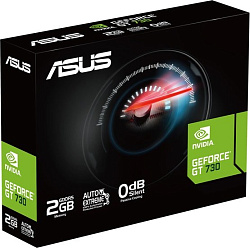Видеокарта Asus PCI-E GT730-4H-SL-2GD5 NVIDIA GeForce GT 730 2048Mb 64 DDR5 902/5010 HDMIx4 HDCP Ret